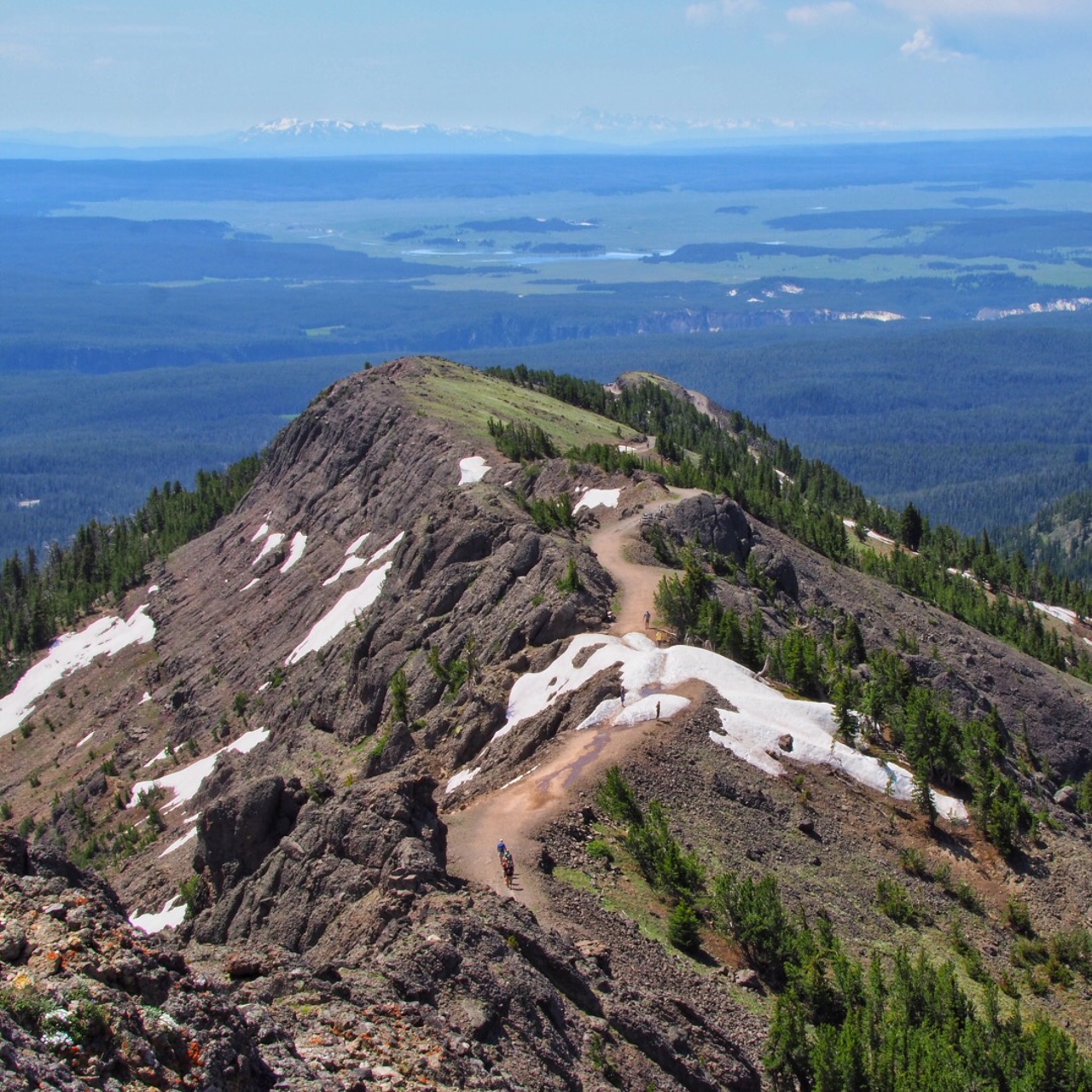 Mount Washburn Yellowstone day hikes