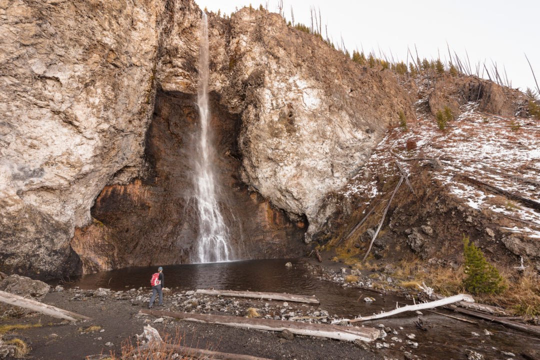 Fairy Falls Yellowstone National Park photo National Park Service