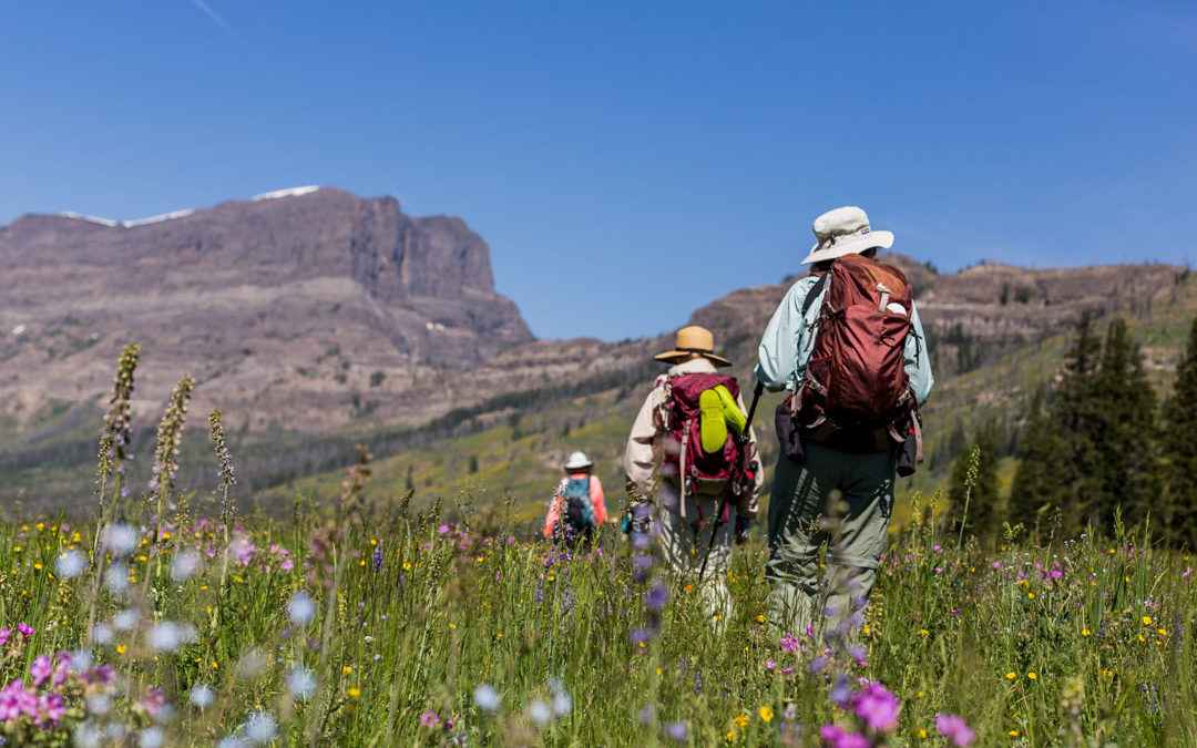 Hiking in Yellowstone