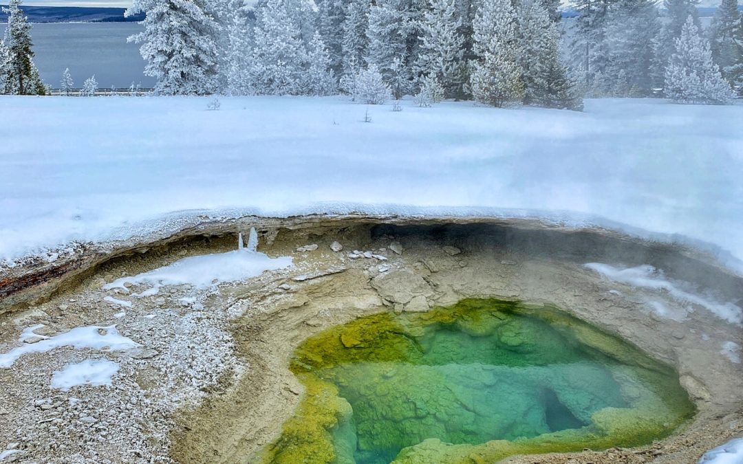 Yellowstone Roads close west thumb spring