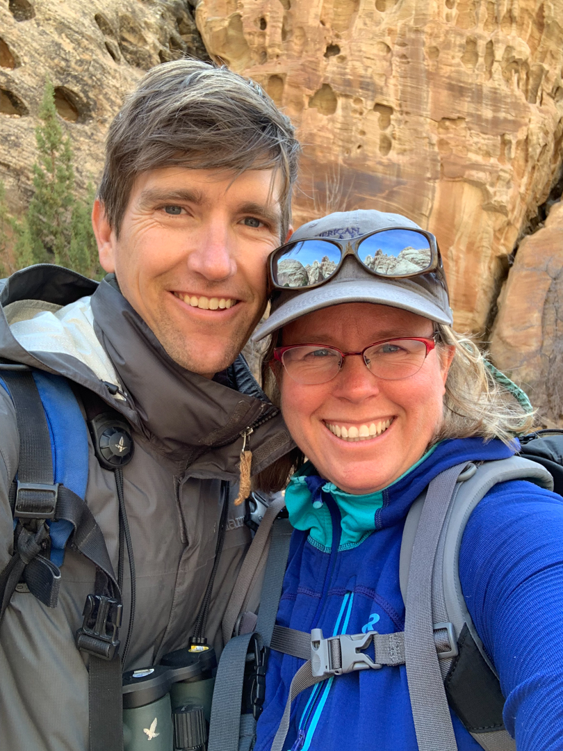 Yellowstone trip planning Jenny Golding and George Bumann